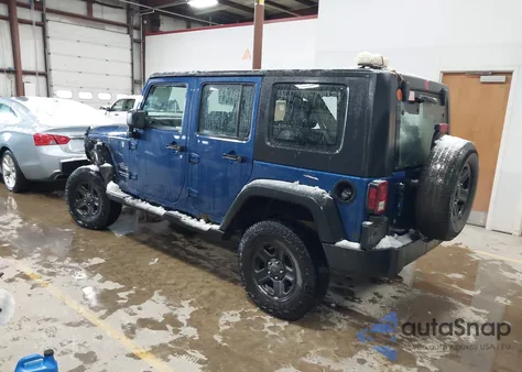 2010 Jeep Wrangler Unlimited Sport Rhd z USA, uszkodzony, nr VIN 1J4BZ3H14AL153083